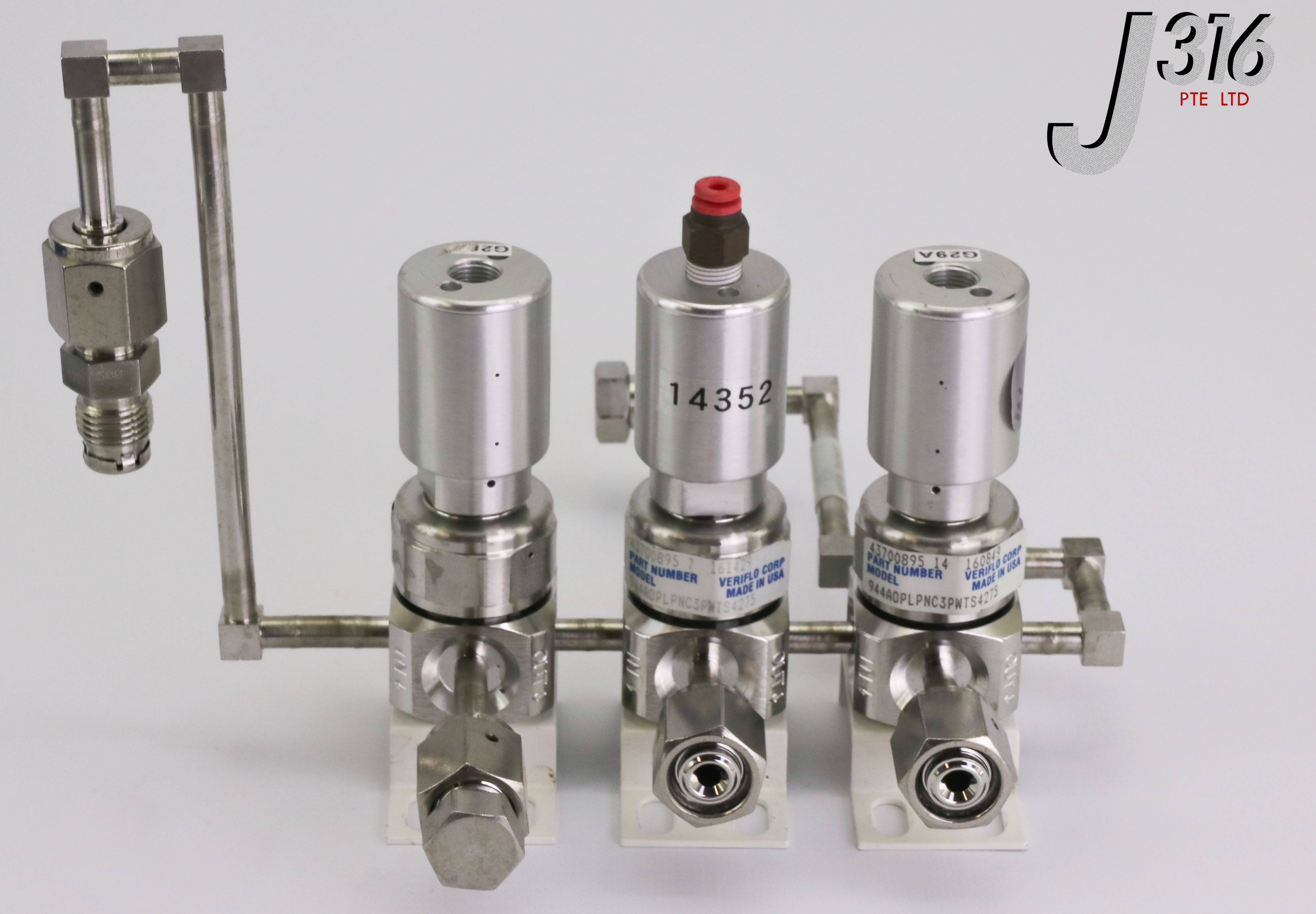 20点オーダー 14352 VERIFLO 3-VLV MANF W/GAS LINE WELDMENT 0050-36242